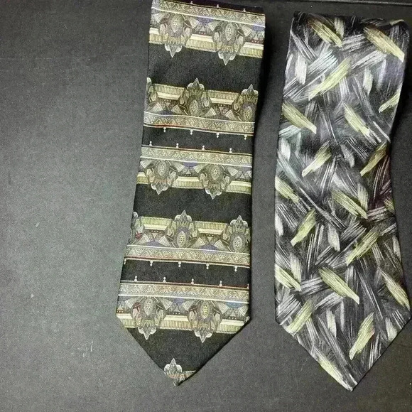 Set Of 3 Todays Man Ties 2 Made In Italy - Picture 2 of 12